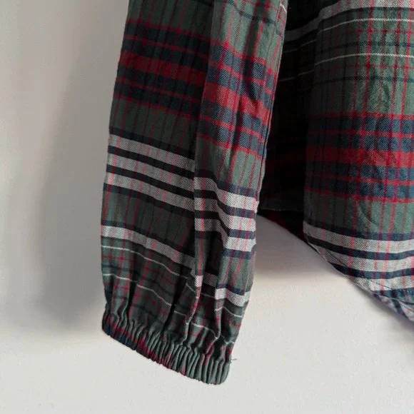 Madewell Plaid Button-Up Top - 100% Cotton - Picture 5 of 7